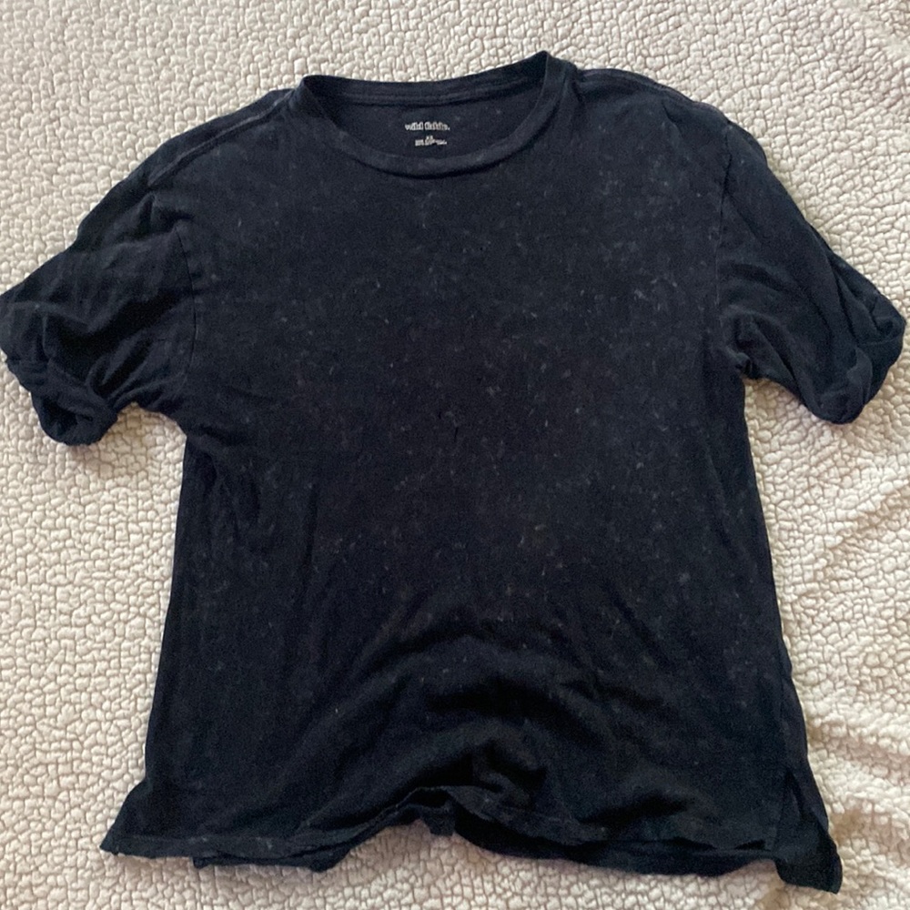 Wild fable XS black soft shirt